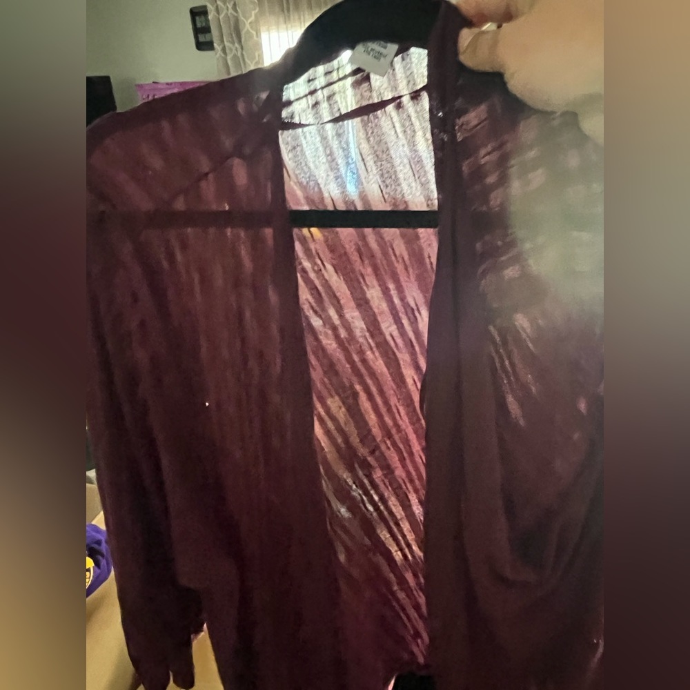 Breathable cardigan